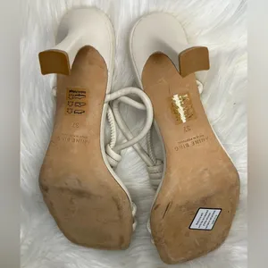 Anine Bing Vanina Spool Strappy Bridal Slip On Heels Size 37 thumbnail 9