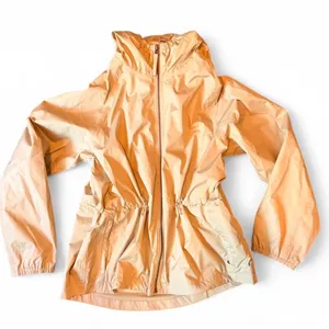 Timberland Waterproof Funnel Neck Cinched Waist Jacket Women XL Khaki thumbnail 1
