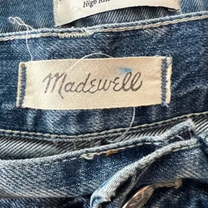 881 | Madewell Rigid Demi-Boot Crop Distressed‎ High Rise Jeans Blue Womens 26 thumbnail 4