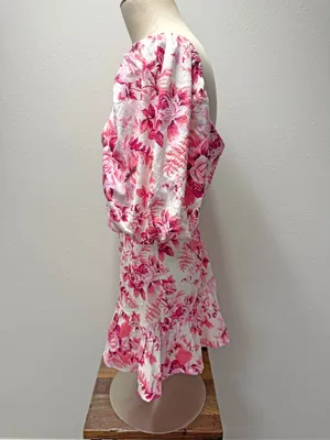 Hello Molly Sweetest Kind Pink Floral Mini Dress thumbnail 6