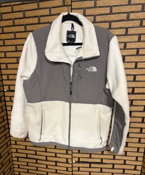 The north face white polartec fleece size large thumbnail 1