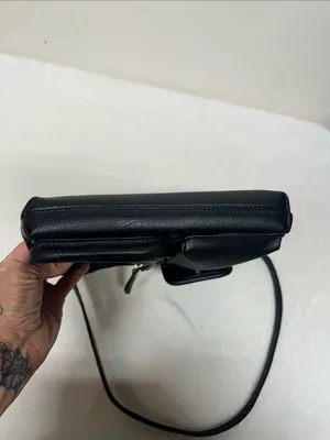 Classic Black Crossbody Shoulder Bag thumbnail 9