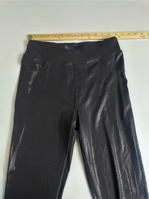 Halara SoftlyZero Faux Leather High Waisted Pocket Work Leggings Size Medium thumbnail 7