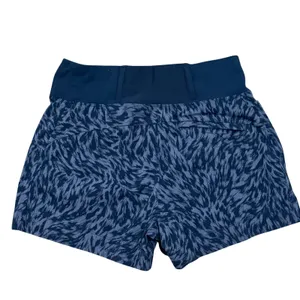 Athleta Trekkie‎ North Printed Shorts Lynx Navy size 4 thumbnail 3