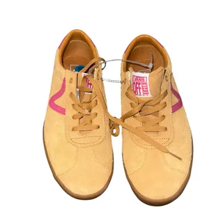 NEW VANS Trainers Vans Women Sport Low Gum Multi Yellow Suede Leather 9 thumbnail 6