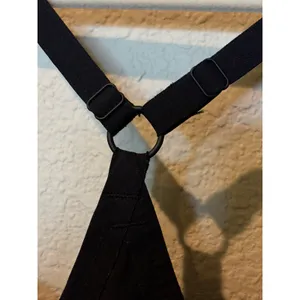 Outdoor Voices Athletic Dress Black Size Small Built-In Bra Liner Strappy Back thumbnail 9