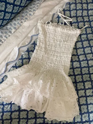 Charo Ruiz Ibiza Meagan mini dress white thumbnail 2