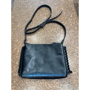 Convalore Leopard Everyday. Crossbody Bag Italian Haircalf Leather Whipstitch thumbnail 5