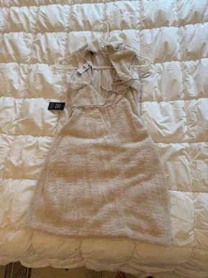 Expressions NYC faux fur mini dress thumbnail 2