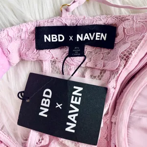NWT NBD x Naven Caroline Lilac Bodysuit & Skirt thumbnail 16