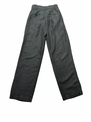Aritzia Wilfred The Effortless Pant Wide Leg Black Size 0 thumbnail 4