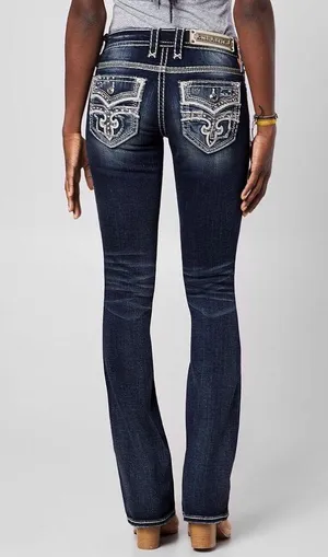 Rock Revival Celinda Mid Rise Boot Stretch Jean thumbnail 2
