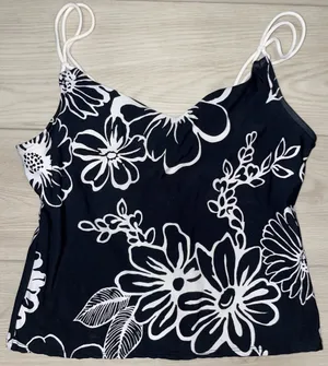 Jantzen Vintage Floral Tankini Top thumbnail 1