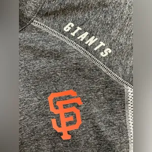 Women’s Majestic Athletic San Francisco Giants Grey Lightweight Jacket Size S thumbnail 7