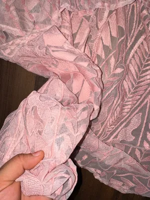 Selfie Leslie Blush Pink Off-Shoulder Ruffle High-Low Dress thumbnail 11