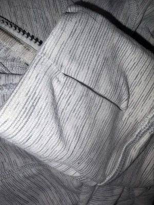 Lululemon Define Jacket Space Ice Grey Dye Size 12 Barely Worn thumbnail 5