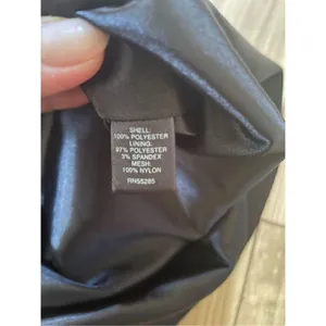 Express Sexy Black Ruffled Layers Strapless Body Hugging Cocktail Eve Dress 6 thumbnail 6
