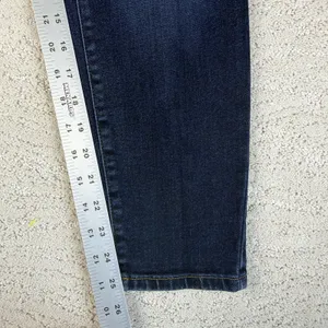 Women's‎ Everlane Size 31 Curvy High Rise Skinny Crop Jean Dark Wash thumbnail 4