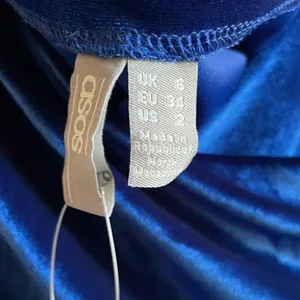 ASOS ‎ Royal blue maxi dress sz 2 thumbnail 6