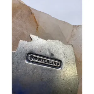 Vintage Sterling Silver Arizona State Map Souvenir Charm Grand Canyon Phoenix thumbnail 3