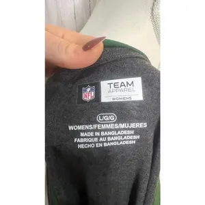 National Football League NWT New York Jets Women's Gray‎ Scoop Neck T-Shirt Size Large Short Sleeve thumbnail 5
