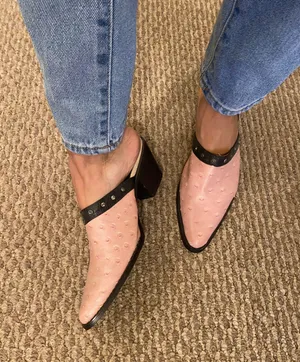 Vadducci Pink Kitty Heels thumbnail 3