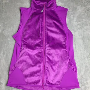Peter Millar‎ Warmth Women's Size Small Performance Purple Fleece Vest MSRP 139 thumbnail 1