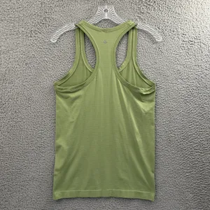 Lululemon Swiftly Tank Top Green Athletic Athleisure Gym‎ Workout Women's 6 thumbnail 3