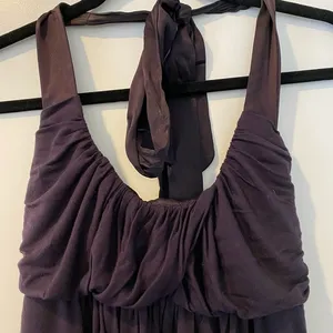 Halter Maxi Dress Purple Size M thumbnail 2