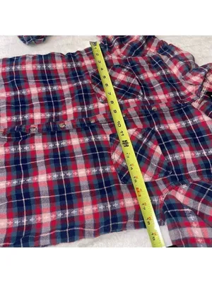 Vintage BDG urban outfitters Plaid Long Sleeve Button Down Shirt thumbnail 8