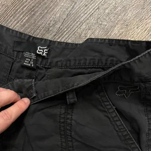 Fox Racing‎ Black Low Rise Shorts Size 3 Y2K Moto BMX thumbnail 2