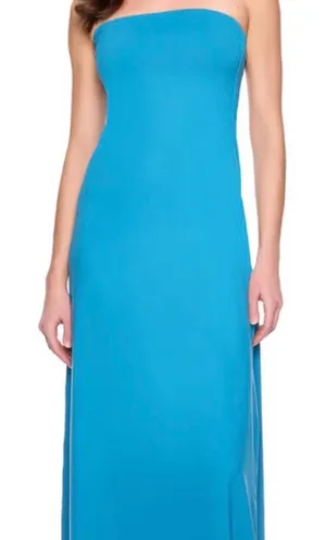 NWT - Susana Monaco Vibrant Blue Strapless Dress - M. Sold out online! thumbnail 1