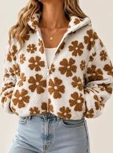 Wild Rose Sherpa Jacket thumbnail 1