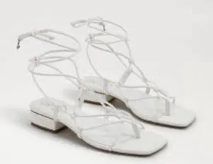 Sam Edelman Daffy strappy sandals Size 7.5‎ White thumbnail 1