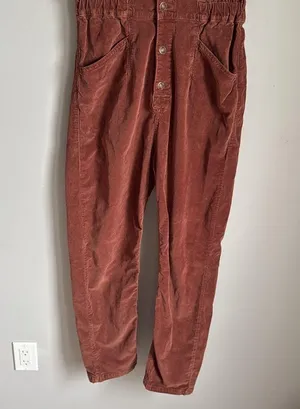 FREE PEOPLE Marci Cord One Piece in Gingerbread Small thumbnail 7