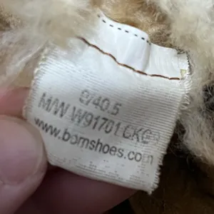 Born Telly Leather Suede Shearling‎ Winter Boots Size 9 40.5 Toggle Closure Brown thumbnail 4