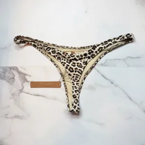 NWT Skims Signature Swim Thong Bikini Bottom thumbnail 4
