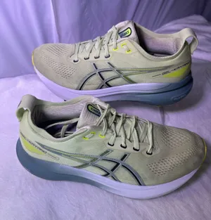 ASICS Running Shoes - Pale Green with Yellow Accents thumbnail 1