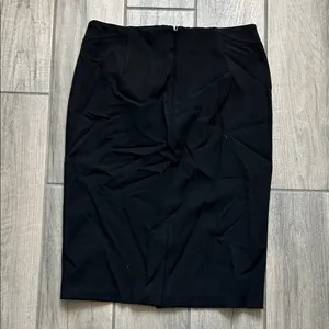 White House Black Market Classic Black Pencil Skirt thumbnail 5