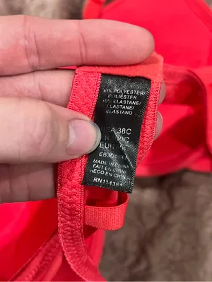 Aerie Red Women's push up T-Shirt Bra - Smooth Padded Support thumbnail 3