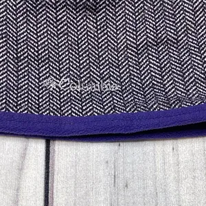 Columbia Women’s Beanie Purple White Design One Size‎ thumbnail 2