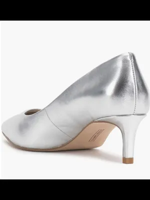 NEW Vince Camuto KEHLIA 2 in Silver Pointed Toe Heel Pumps size 7.5 retail $110 thumbnail 3