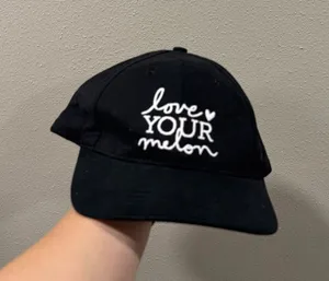 Love your melon black hat thumbnail 1