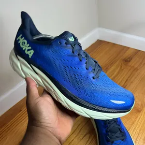 Hoka One One Clifton 8 Blue/Navy 1119393 DBOS Size 12M D NO BOX thumbnail 16