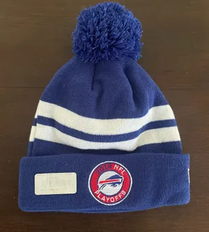 Buffalo Bills Unisex Beanie 2019 NFL Playoffs NWT thumbnail 1
