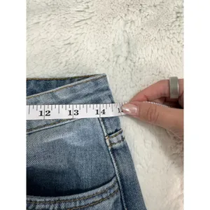 White Fox Boutique Jeans Size S Light Wash Straight Leg Denim thumbnail 6