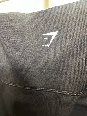 L4. Gymshark Energy Seamless Black High Waist Leggings Eyelet XS/S Measurements thumbnail 3