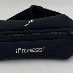 Fitness Adjustable Black‎ Athletic Belt. Black thumbnail 2