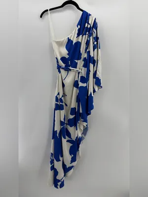 Hutch Stretch Satin One-Shoulder Maxi Dress thumbnail 5