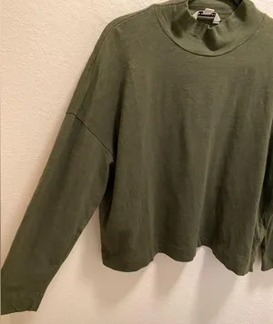 Whistles Women's Mock Neck Relaxed Long Sleeve T-Shirt thumbnail 5